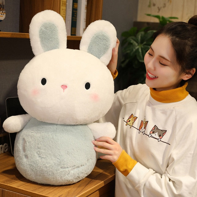 Kawaii Cute Fluffy Rabbit Bunny Stuffed Animal Plush Toy