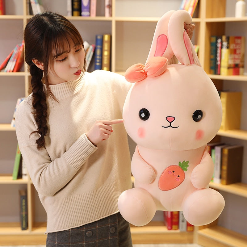 Kawaii Cute Cartoon Bunny Rabbit Animal Plush Stuffed Toy