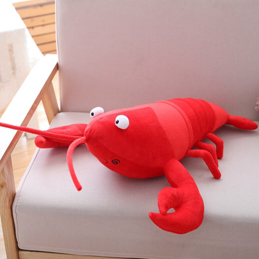 Kawaii Cute Cartoon Lobster Sea Animal Plush Stuffed Toy