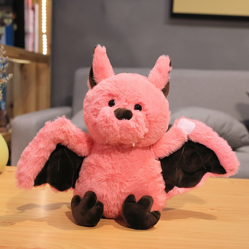 Kawaii Cute Fluffy Bat Animal Plush Stuffed Toy