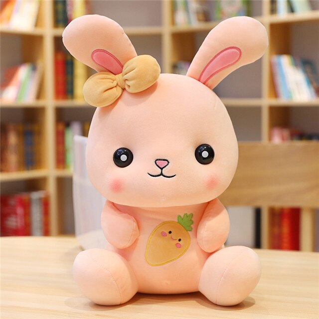 Kawaii Cute Cartoon Bunny Rabbit Animal Plush Stuffed Toy