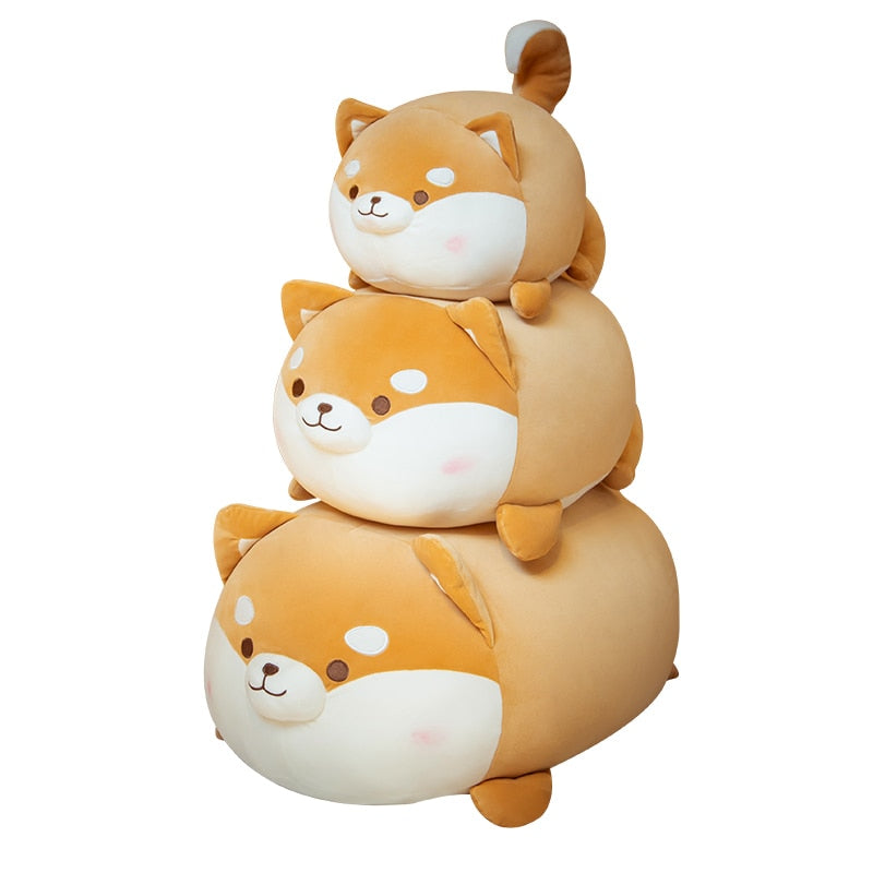 Kawaii Chubby Shiba Inu Stuffed Animal Plush Toy