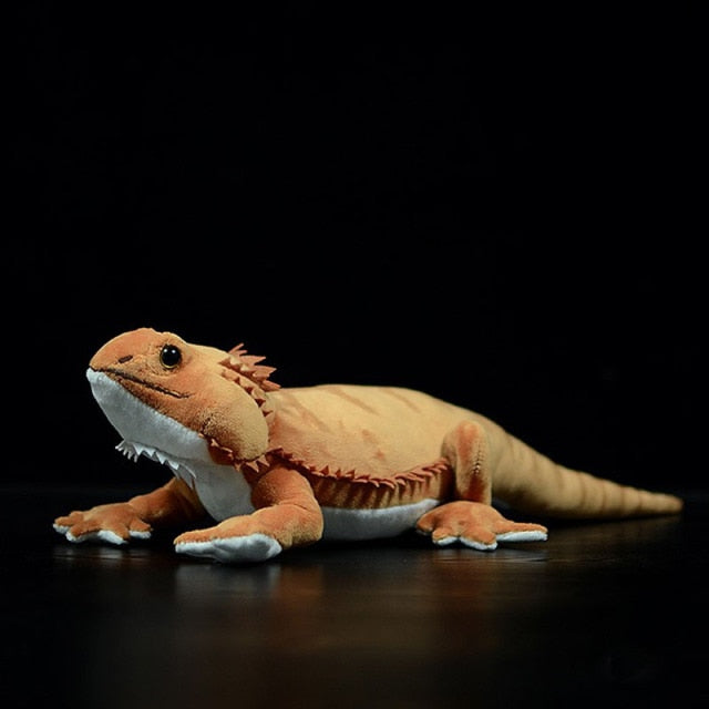 Cute Bearded Dragon Reptile Realistic Animal Plush Stuffed Toy