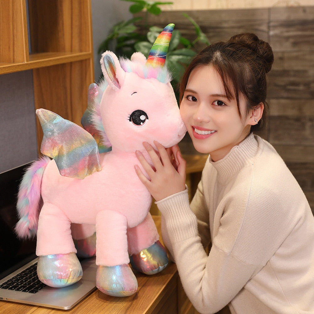 Giant Size Unicorn Animal Stuffed Plush Toy