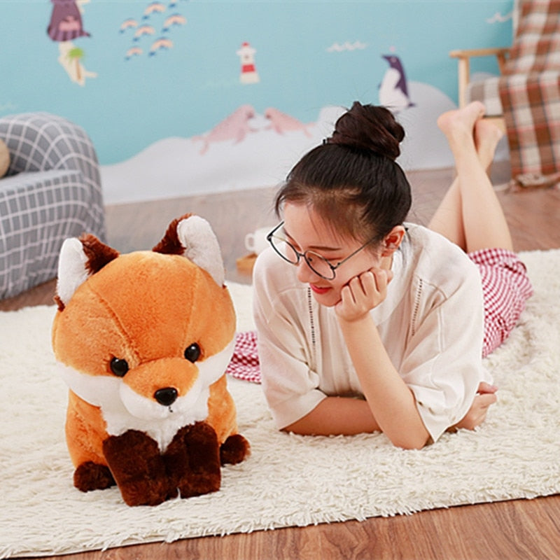 Kawaii Fox Animal Plush Stuffed Toy