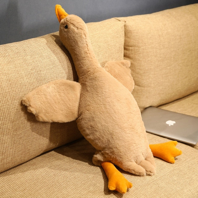 Kawaii Cute Giant Duck Goose Stuffed Animal Plush Toy